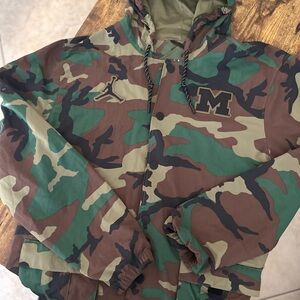 Jordan Camouflage Michigan men’s windbreaker